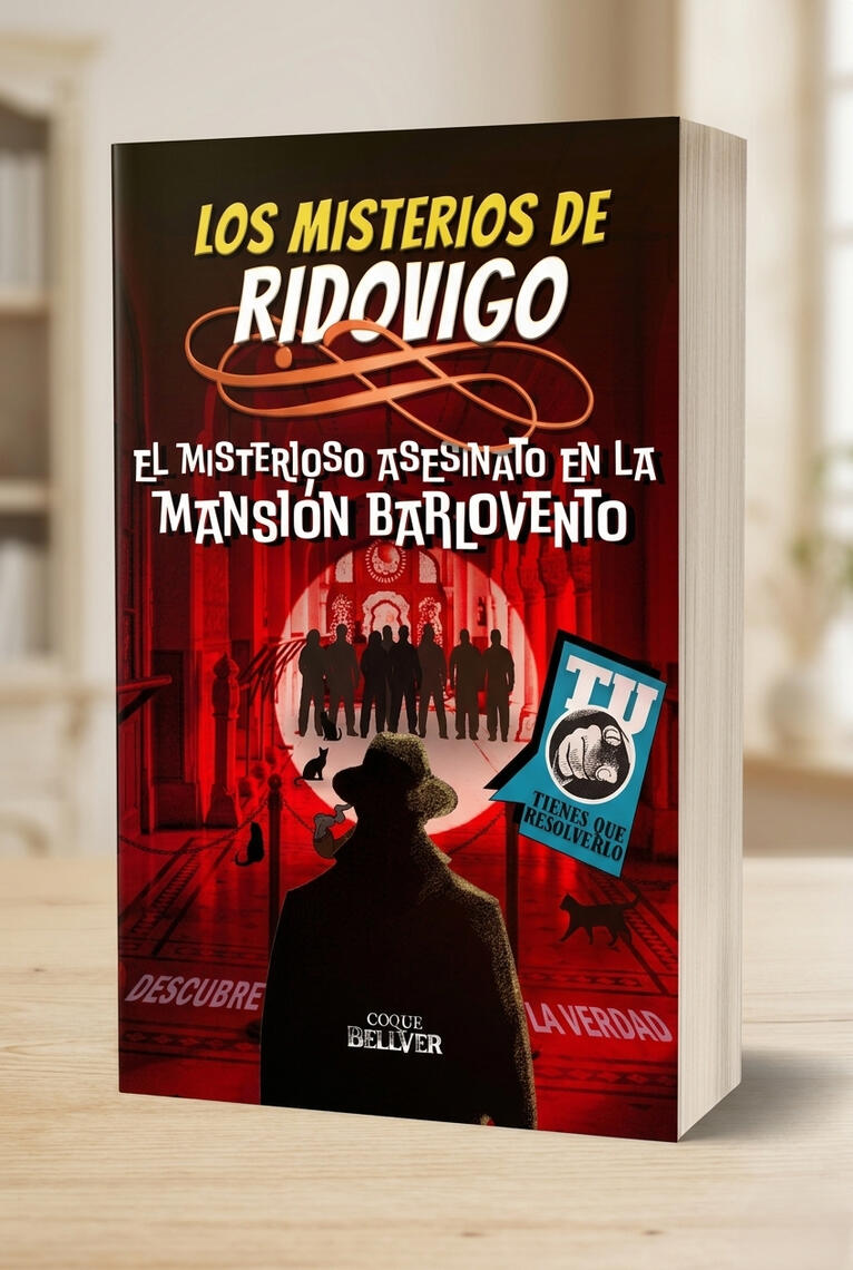 Venta de libro El misterioso asesinato en la mansión Barlovento, de Coque Bellver. Colección Los misterios de Ridovigo