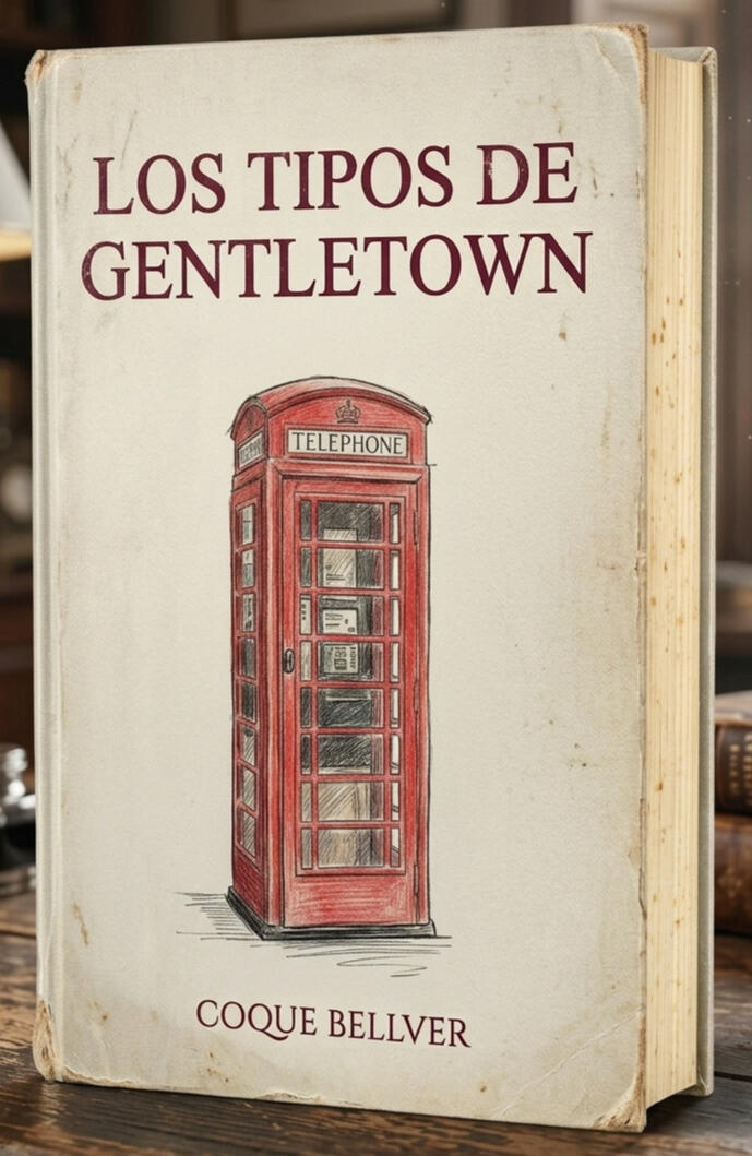 Venta de libro Los tipos de Gentletown, de Coque Bellver